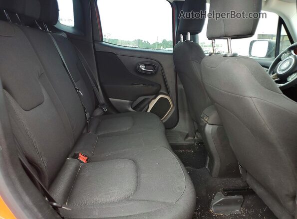 ZACCJBAT2GPD03364 2016 JEEP RENEGADE Оранжевый Вид задней части салона