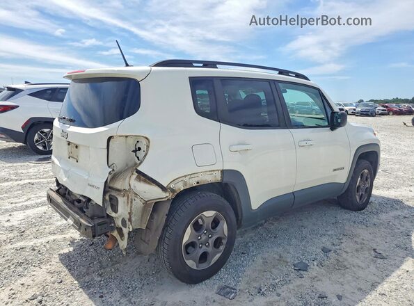 ZACCJBAT2GPE02489 2016 JEEP RENEGADE White Trasero derecho