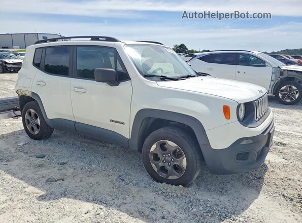 ZACCJBAT2GPE02489 2016 JEEP RENEGADE White Delantero derecho