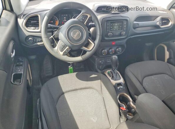 ZACCJBAT2GPE02489 2016 JEEP RENEGADE White Vista del salpicadero