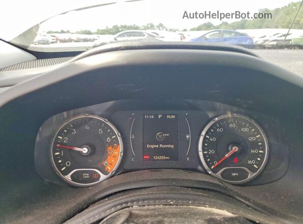 ZACCJBAT2GPE02489 2016 JEEP RENEGADE White Vista del cuadro de instrumentos