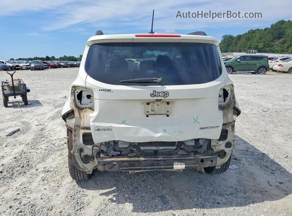 ZACCJBAT2GPE02489 2016 JEEP RENEGADE White Vista trasera