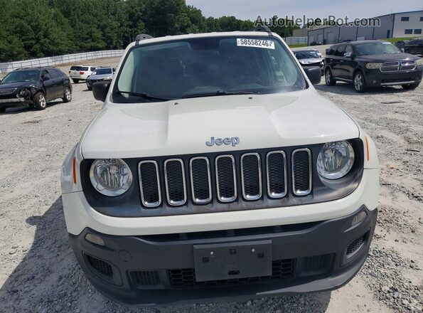 ZACCJBAT2GPE02489 2016 JEEP RENEGADE White Vista frontal