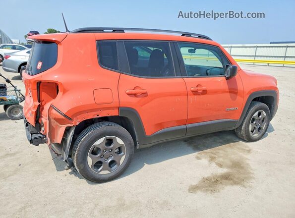 ZACCJBAT2GPE14304 2016 JEEP RENEGADE Оранжевый Задняя правая четверть