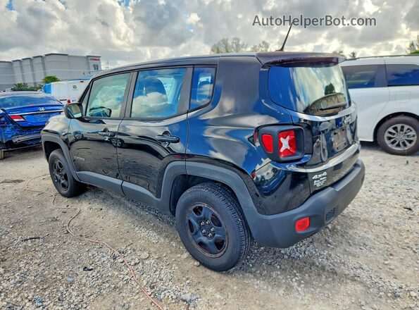 ZACCJBAT3GPD55716 2016 JEEP RENEGADE Черный Задняя левая четверть