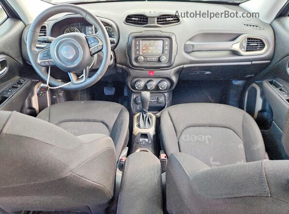 ZACCJBAT3GPD55716 2016 JEEP RENEGADE Черный Вид панели приборов