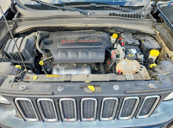 ZACCJBAT3GPD55716 2016 JEEP RENEGADE Черный Вид задней части салона