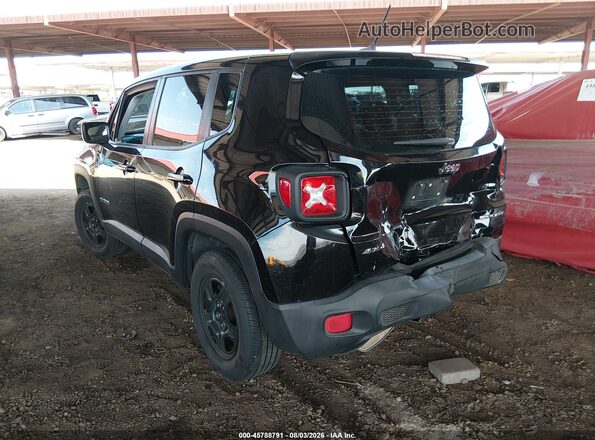 ZACCJBAT4GPC85398 2016 JEEP RENEGADE Black Trasero izquierdo