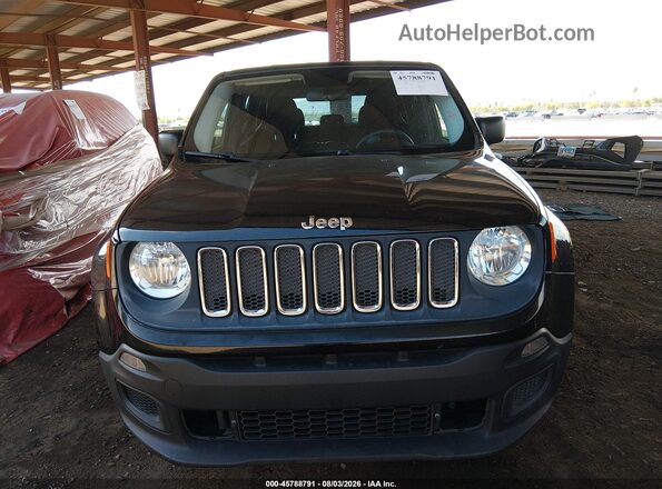 ZACCJBAT4GPC85398 2016 JEEP RENEGADE Black Vista del cuadro de instrumentos
