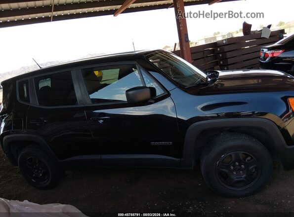 ZACCJBAT4GPC85398 2016 JEEP RENEGADE Black Vista interior trasera