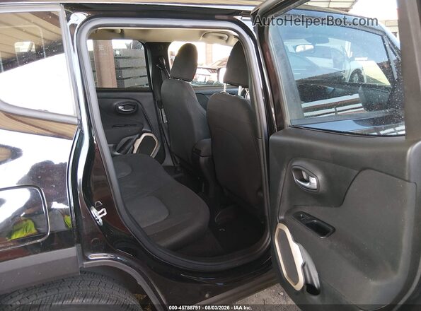 ZACCJBAT4GPC85398 2016 JEEP RENEGADE Black Vista de la etiqueta del VIN