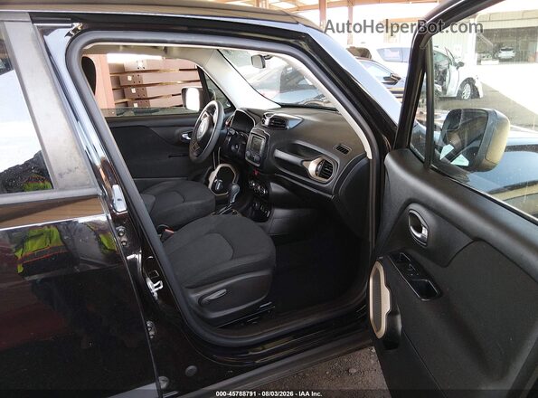 ZACCJBAT4GPC85398 2016 JEEP RENEGADE Black Vista interior delantera
