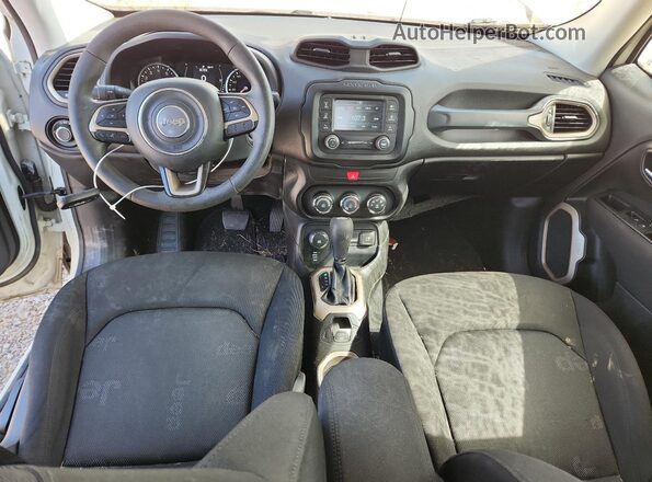 ZACCJBAT5GPC96362 2016 JEEP RENEGADE White Вид панелі приладів