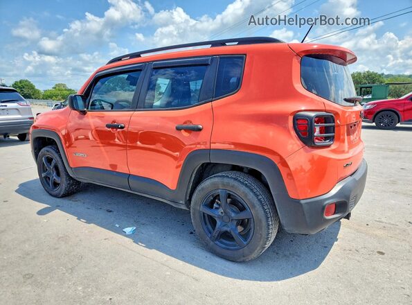 ZACCJBAW0GPC63571 2016 JEEP RENEGADE Оранжевый Задняя левая четверть