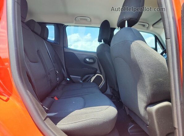 ZACCJBAW0GPC63571 2016 JEEP RENEGADE Оранжевый Вид задних сидений