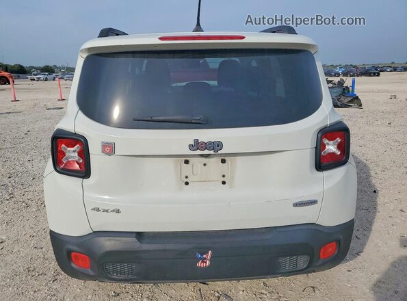 ZACCJBBB0HPF07541 2017 JEEP RENEGADE White Вид ззаду