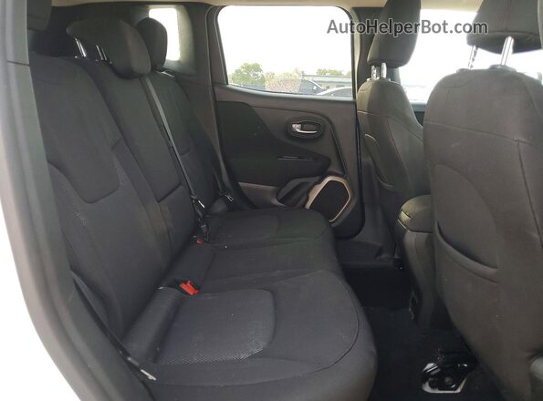 ZACCJBBB0HPF07541 2017 JEEP RENEGADE White Вид задніх сидінь