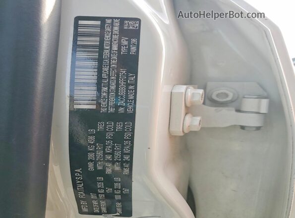 ZACCJBBB0HPF07541 2017 JEEP RENEGADE White Вид підкапотного простору