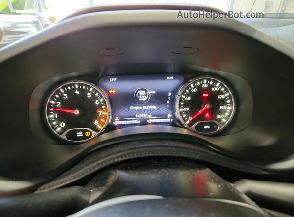 ZACCJBBB0HPF58330 2017 JEEP RENEGADE Зеленый Вид щитка приборов