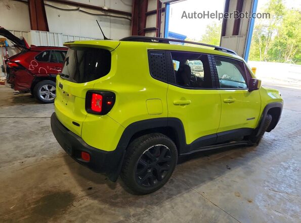 ZACCJBBB0HPF58330 2017 JEEP RENEGADE Зеленый Задняя правая четверть