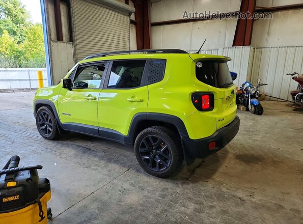 ZACCJBBB0HPF58330 2017 JEEP RENEGADE Зеленый Задняя левая четверть