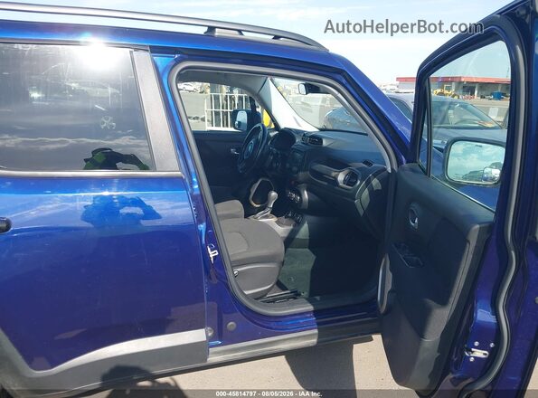 ZACCJBBB0HPG39683 2017 JEEP RENEGADE Синий Вид салона спереди