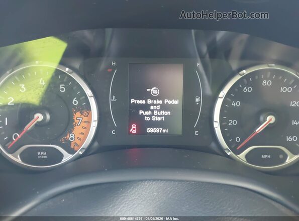 ZACCJBBB0HPG39683 2017 JEEP RENEGADE Синий Вид задних сидений