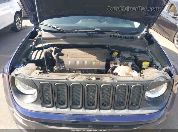 ZACCJBBB0HPG39683 2017 JEEP RENEGADE Синий Вид сзади