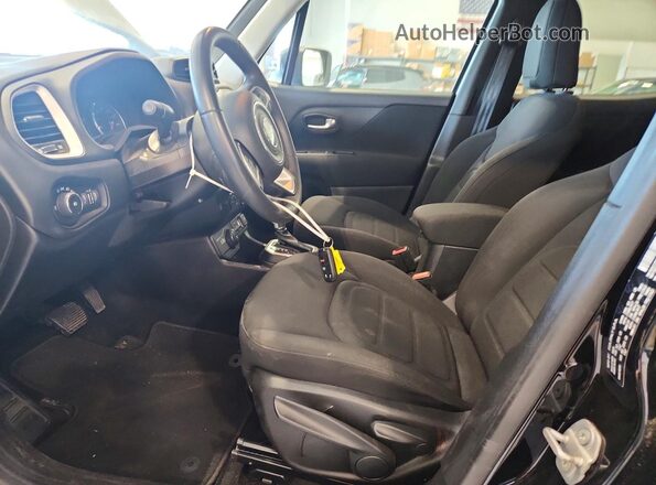 ZACCJBBB0JPH40244 2018 JEEP RENEGADE Черный Вид салона спереди