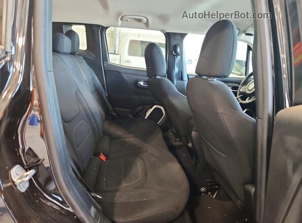 ZACCJBBB0JPH40244 2018 JEEP RENEGADE Черный Вид задней части салона
