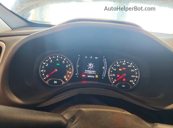 ZACCJBBB0JPH40244 2018 JEEP RENEGADE Черный Вид щитка приборов