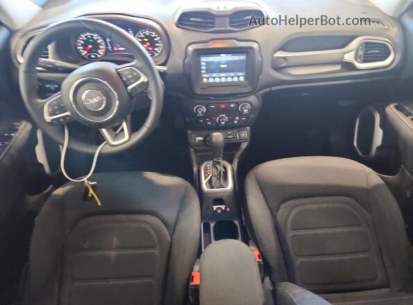 ZACCJBBB0JPH40244 2018 JEEP RENEGADE Черный Вид панели приборов