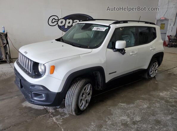 ZACCJBBB0JPJ32477 2018 JEEP RENEGADE White Widok wnętrza 360 stopni