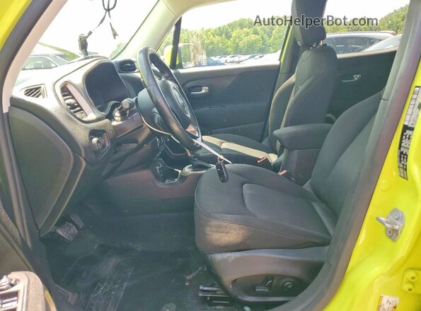 ZACCJBBB2HPF02907 2017 JEEP RENEGADE Green Vista interior delantera