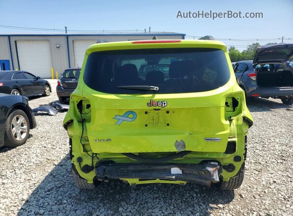 ZACCJBBB2HPF02907 2017 JEEP RENEGADE Green Vista trasera