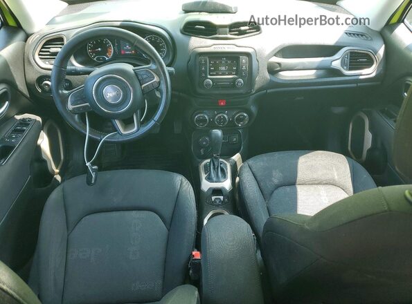 ZACCJBBB2HPF02907 2017 JEEP RENEGADE Green Vista del salpicadero
