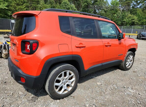 ZACCJBBB2HPF23515 2017 JEEP RENEGADE Orange Задня права чверть