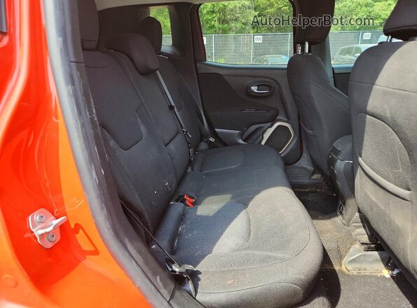 ZACCJBBB2HPF23515 2017 JEEP RENEGADE Orange Вид задньої частини салону