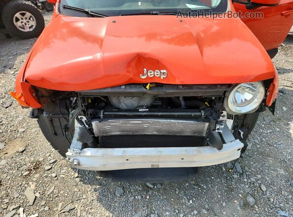ZACCJBBB2HPF23515 2017 JEEP RENEGADE Orange Вид підкапотного простору