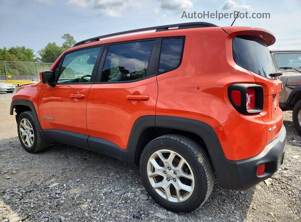 ZACCJBBB2HPF23515 2017 JEEP RENEGADE Orange Задня ліва чверть