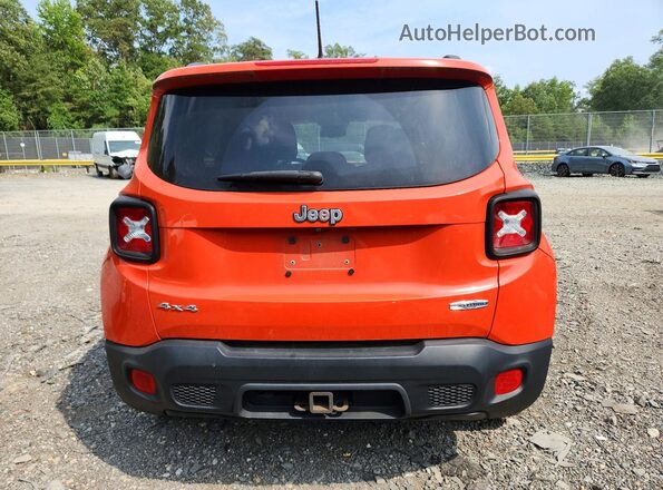 ZACCJBBB2HPF23515 2017 JEEP RENEGADE Orange Вид ззаду