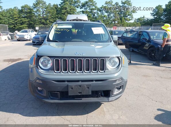 ZACCJBBB2HPF47426 2017 JEEP RENEGADE Gray Widok zestawu wskaźników