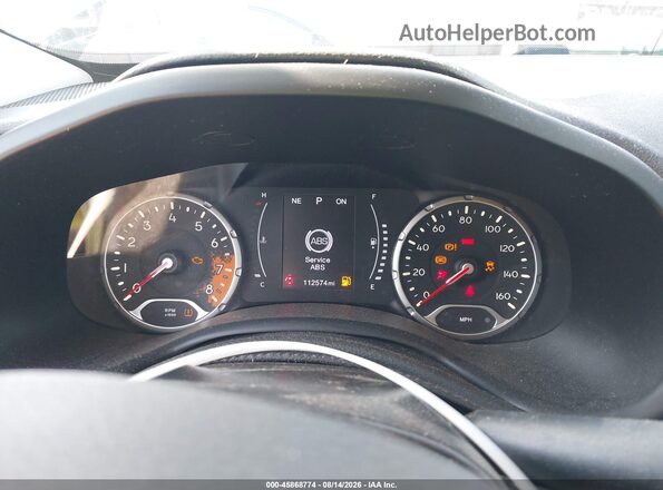 ZACCJBBB2HPF47426 2017 JEEP RENEGADE Gray Widok tylnych siedzeń