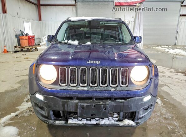 ZACCJBBB2HPF84590 2017 JEEP RENEGADE Blue Вид спереду