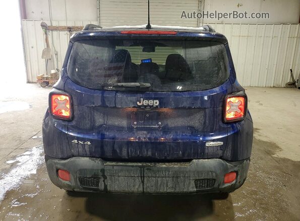 ZACCJBBB2HPF84590 2017 JEEP RENEGADE Blue Вид ззаду