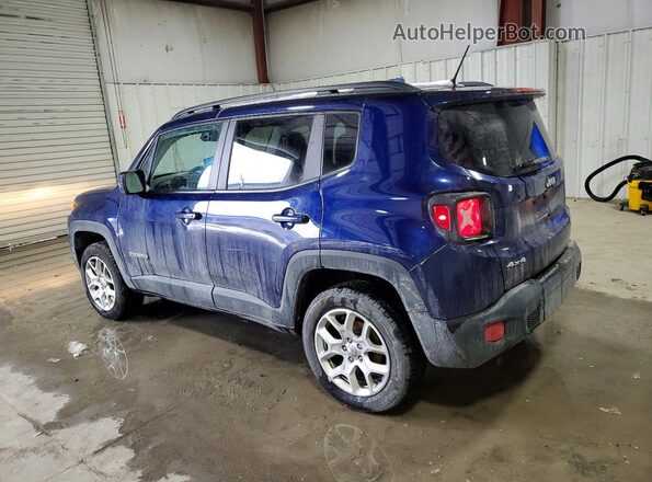 ZACCJBBB2HPF84590 2017 JEEP RENEGADE Blue Задня ліва чверть