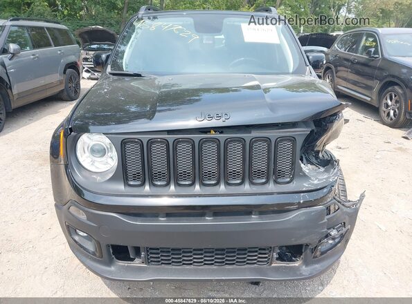 ZACCJBBB2JPH09836 2018 JEEP RENEGADE Gray Вид щитка приладів
