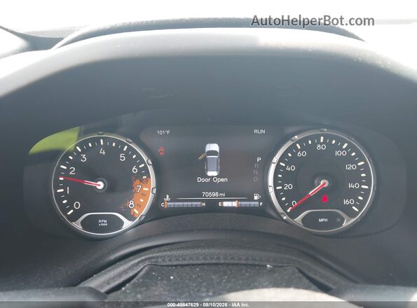 ZACCJBBB2JPH09836 2018 JEEP RENEGADE Gray Вид задніх сидінь