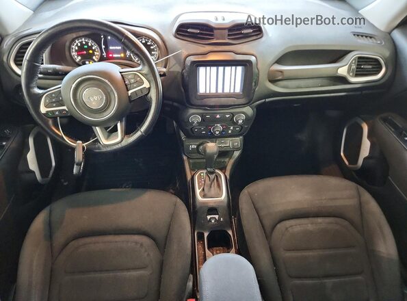 ZACCJBBB2JPJ20024 2018 JEEP RENEGADE Black Вид панелі приладів