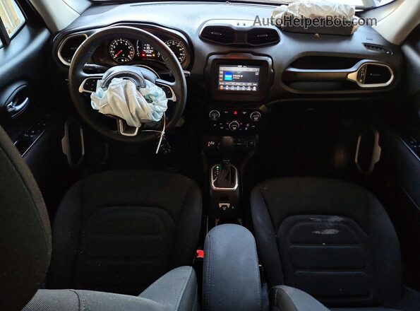 ZACCJBBB2JPJ31959 2018 JEEP RENEGADE Black Dashboard view